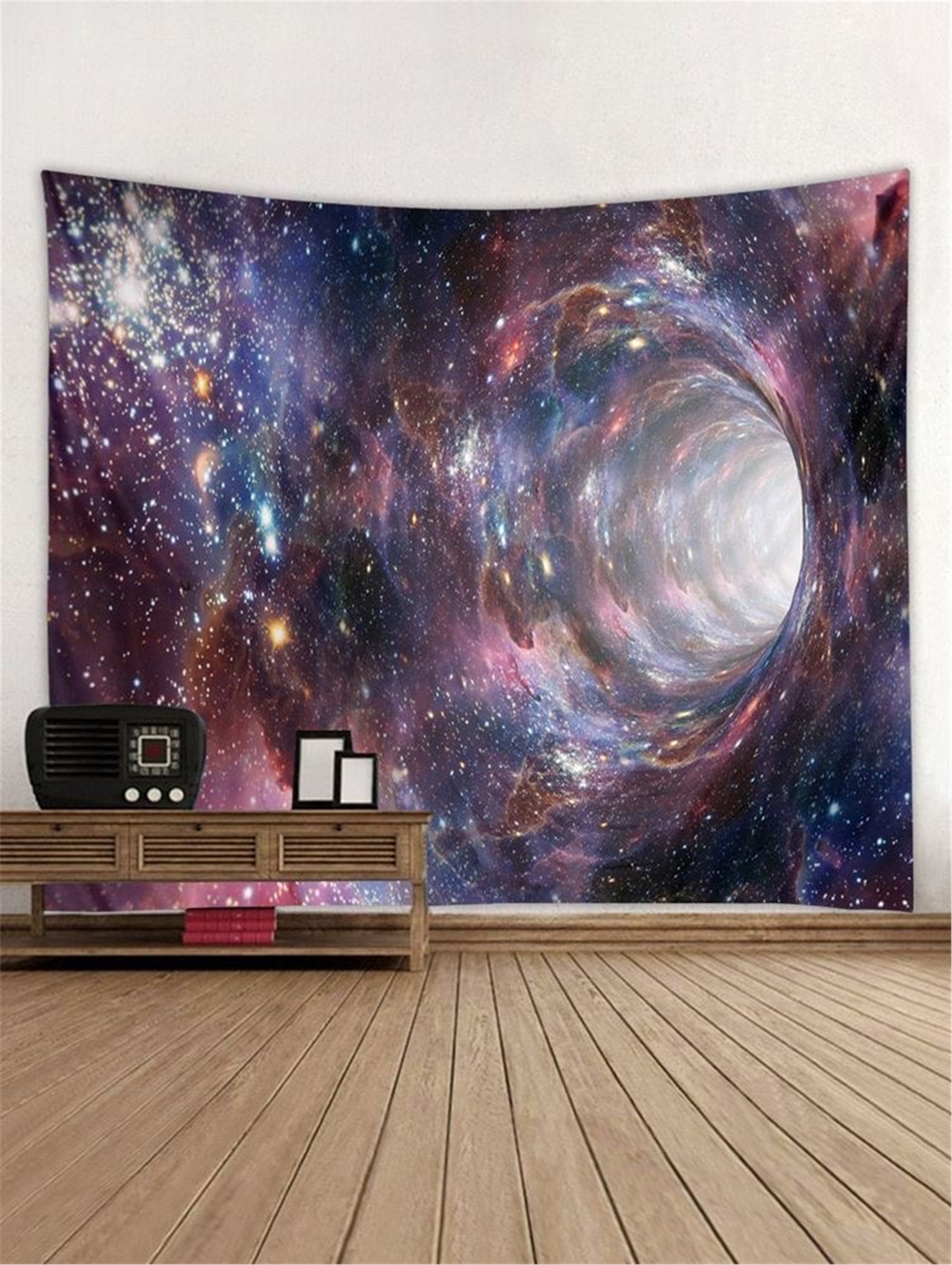 Trendiz Wormhole Renkli Duvar Halısı
