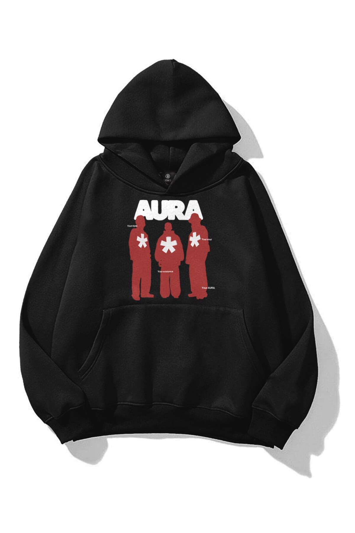Unisex Aura Sweatshirt Siyah