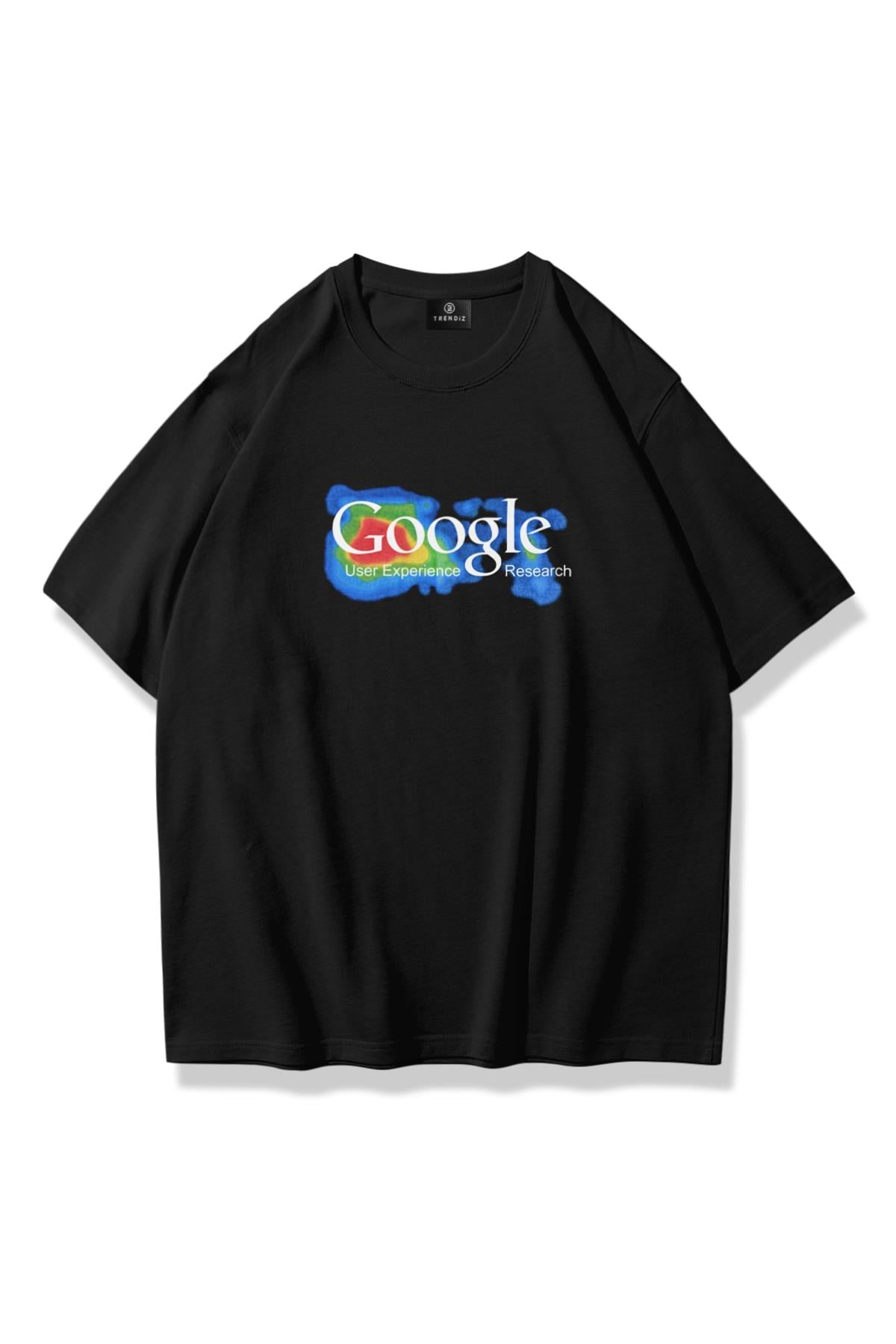 Unisex Google Research Tshirt Siyah