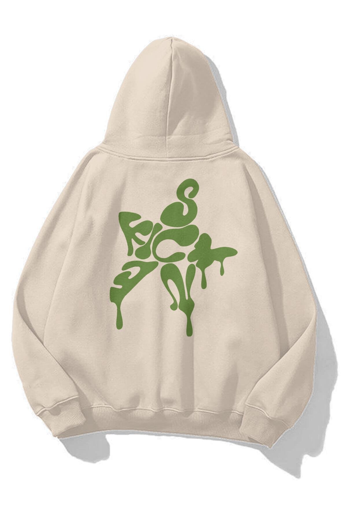 Unisex Star Sicken Sweatshirt Taş