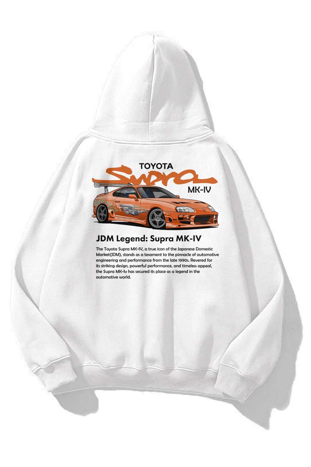Unisex Supra MK-IV Sweatshirt Beyaz