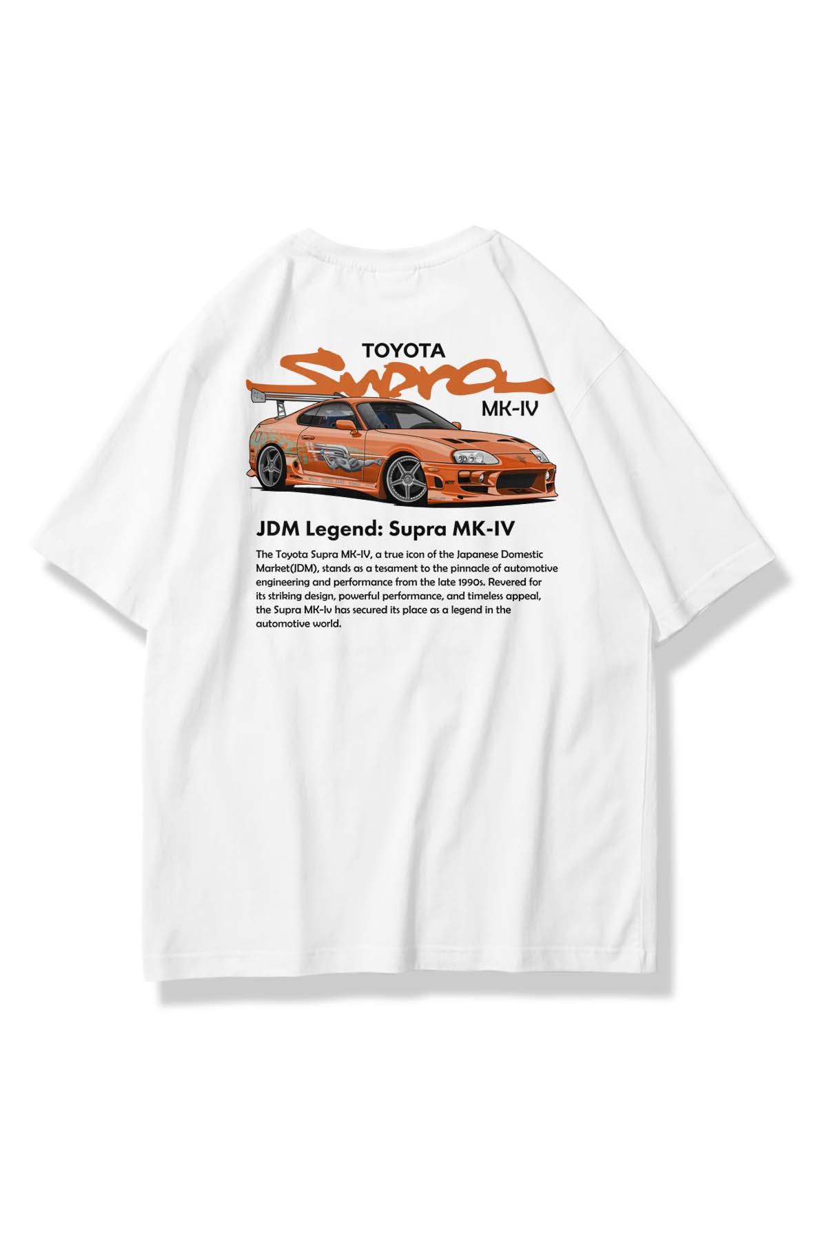 Unisex Supra MK-IV Tshirt Beyaz