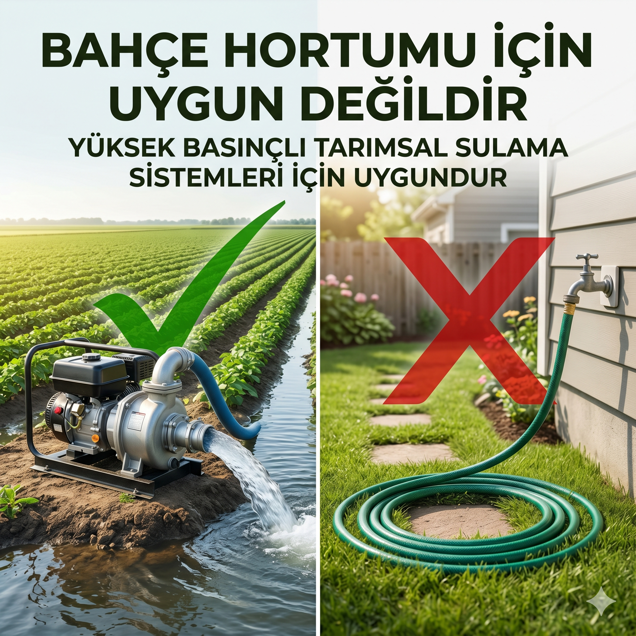 B-Rain Yağmurlama Sulama Fıskiyesi GE-15 Mısır/Ayçiçek Sulaması (Tarla Sulama)