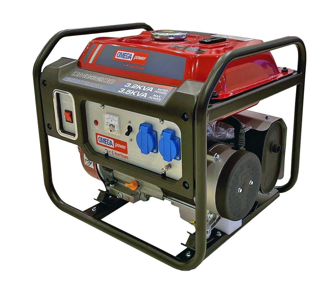 Omega OMG-3200 Benzinli Jeneratör 3.5 kVa İpli