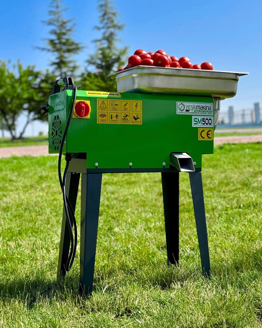 Yeşil Makine Elektrikli Salça Makinesi SM-500 3HP
