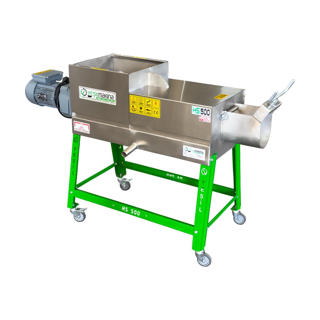 Yeşil Makine Elektrikli Üzüm Sıkma Şıra Makinesi HS-500