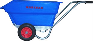 Kurtsan Çok Amaçlı El Arabası-Gübre Yem Taşıma-300 KG Kapasiteli