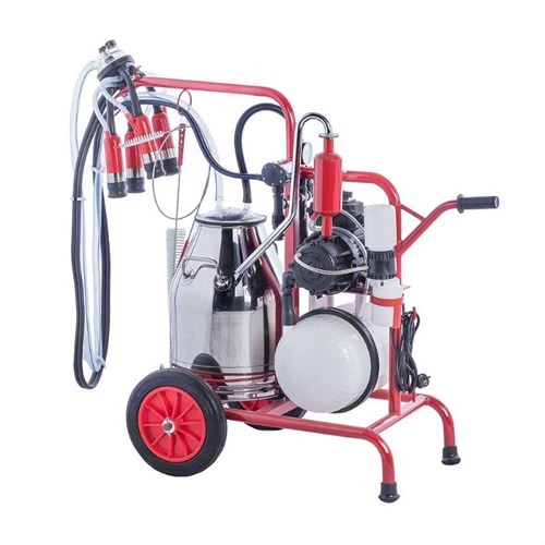 Kurtsan Tek Sağım Tek Güğüm Süt Sağım Makinesi 30 Litre (Yağlı)