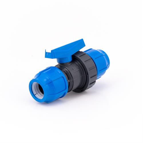 Pimtaş U-PVC Küresel Kaplin Vana PN16 (Ölçü Seçiniz)