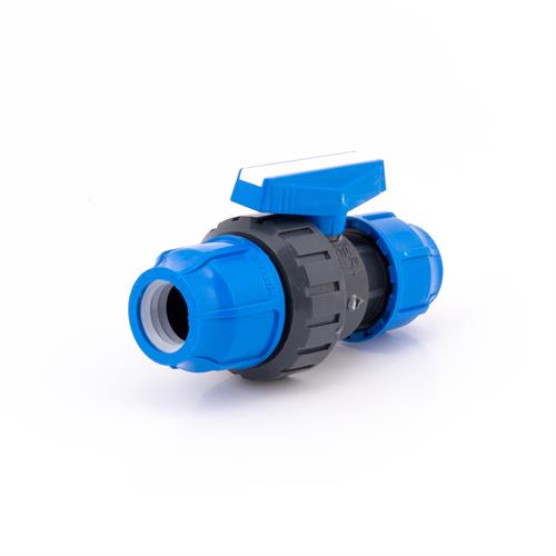 Pimtaş U-PVC Küresel Kaplin Vana PN16 (Ölçü Seçiniz)