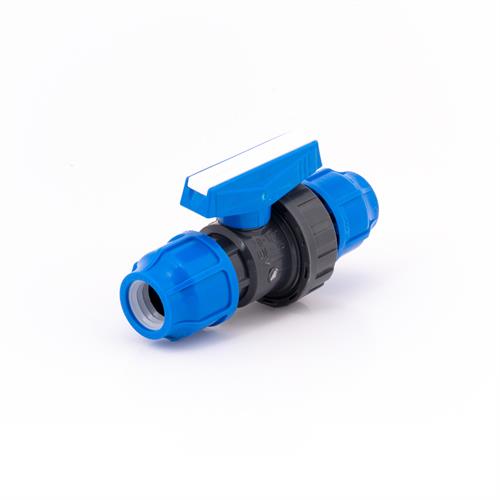 Pimtaş U-PVC Küresel Kaplin Vana PN16 (Ölçü Seçiniz)