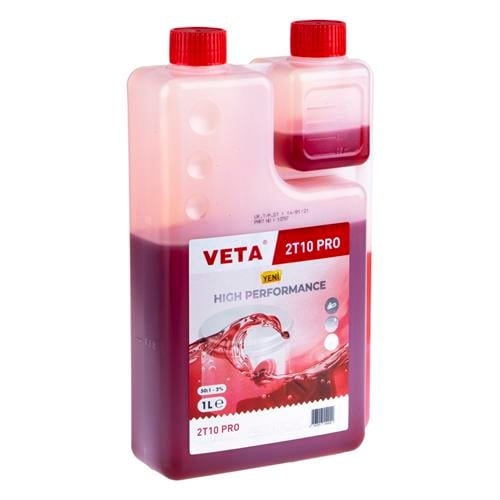 Veta 2T10 Pro İki Zamanlı Motor Yağı 1 Litre Ölçekli