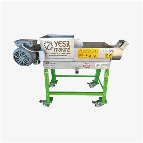 Yeşil Makine Elektrikli Üzüm Sıkma Makinesi (Şıra Makinesi) HS-250