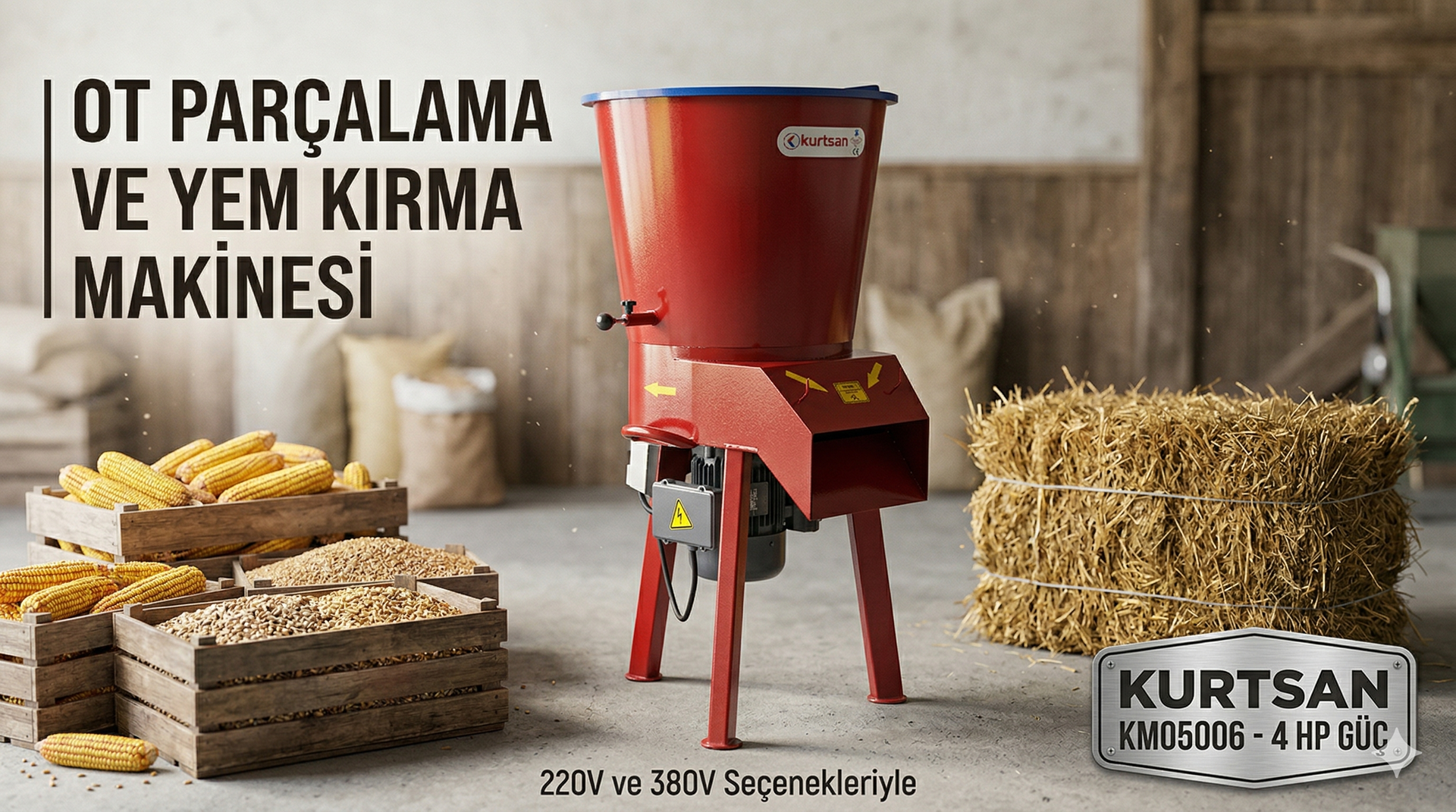 Kurtsan ot parçalama,Kurtsan ot parçalama makinesi,Kurtsan yem kırma,Kurtsan yem kırma makinesi,Kurtsan ot parçalama ve yem kırma,Ot parçala makinesi,Yem kırma makinesi