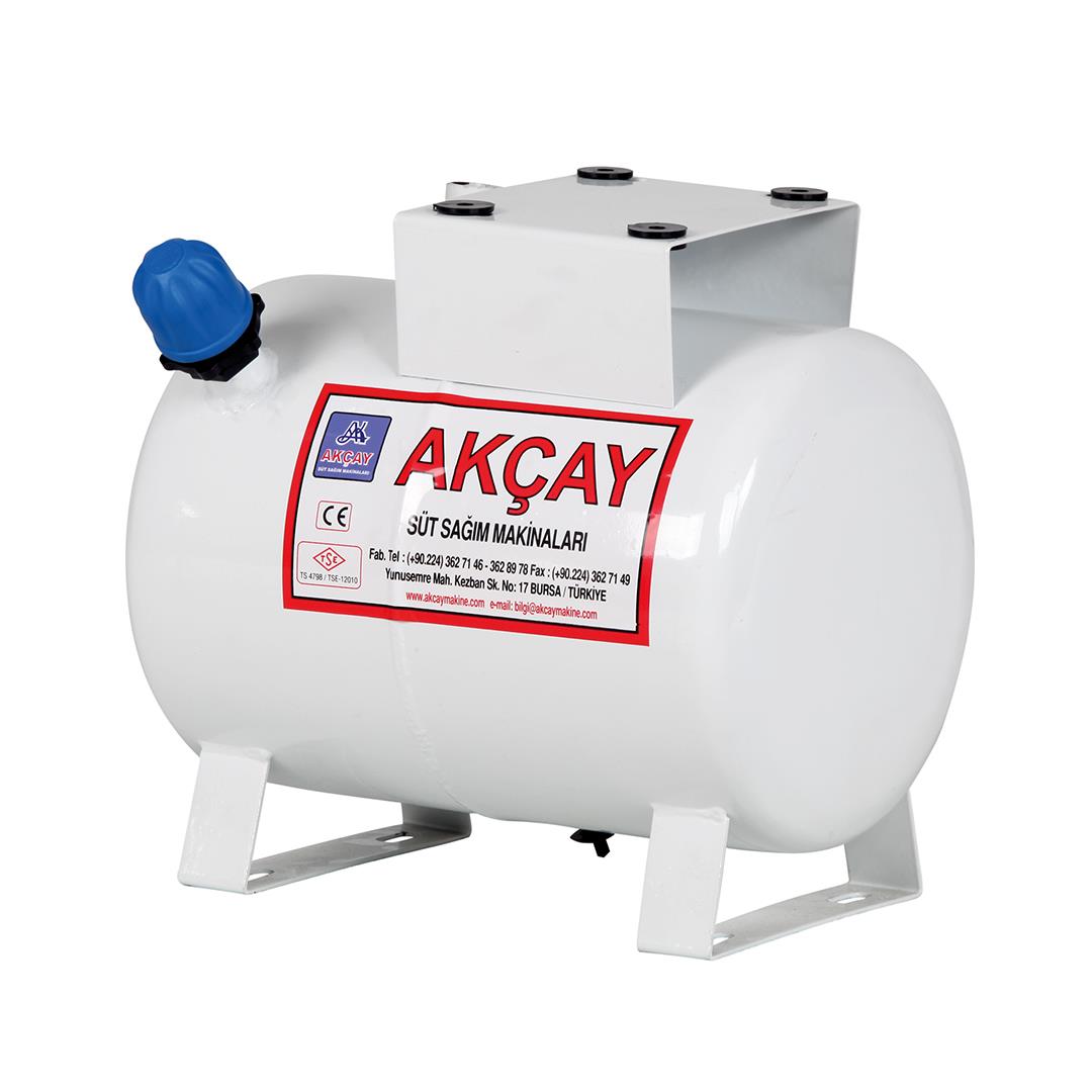 Akçay Süt Sağım Makinesi Hava Tankı Kuru Pompalar İçin Komple Set