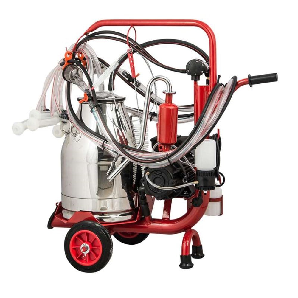 Kurtsan Çift Sağım Tek Güğüm CYK Koyun/Keçi Süt Sağım Makinesi 30 Litre (Yağlı)
