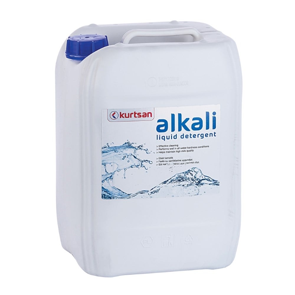 Kurtsan Süt Sağım Makinesi Alkali Deterjanı Konsantre 20 Litre