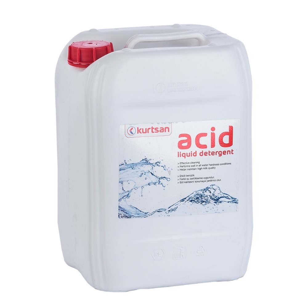 Kurtsan Süt Sağım Makinesi Asit Deterjan Konsantre 20 Litre