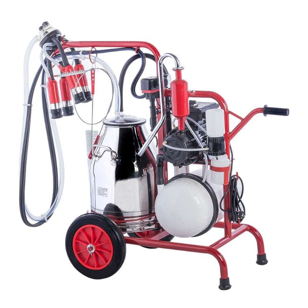 Kurtsan Tek Sağım Tek Güğüm Elektronik Süt Sağım Makinesi 30 Litre (Yağlı)