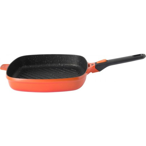 Berghoff Gem Çıkarılabilir Saplı Stay Cool Izgara Tava Turuncu 28 CM