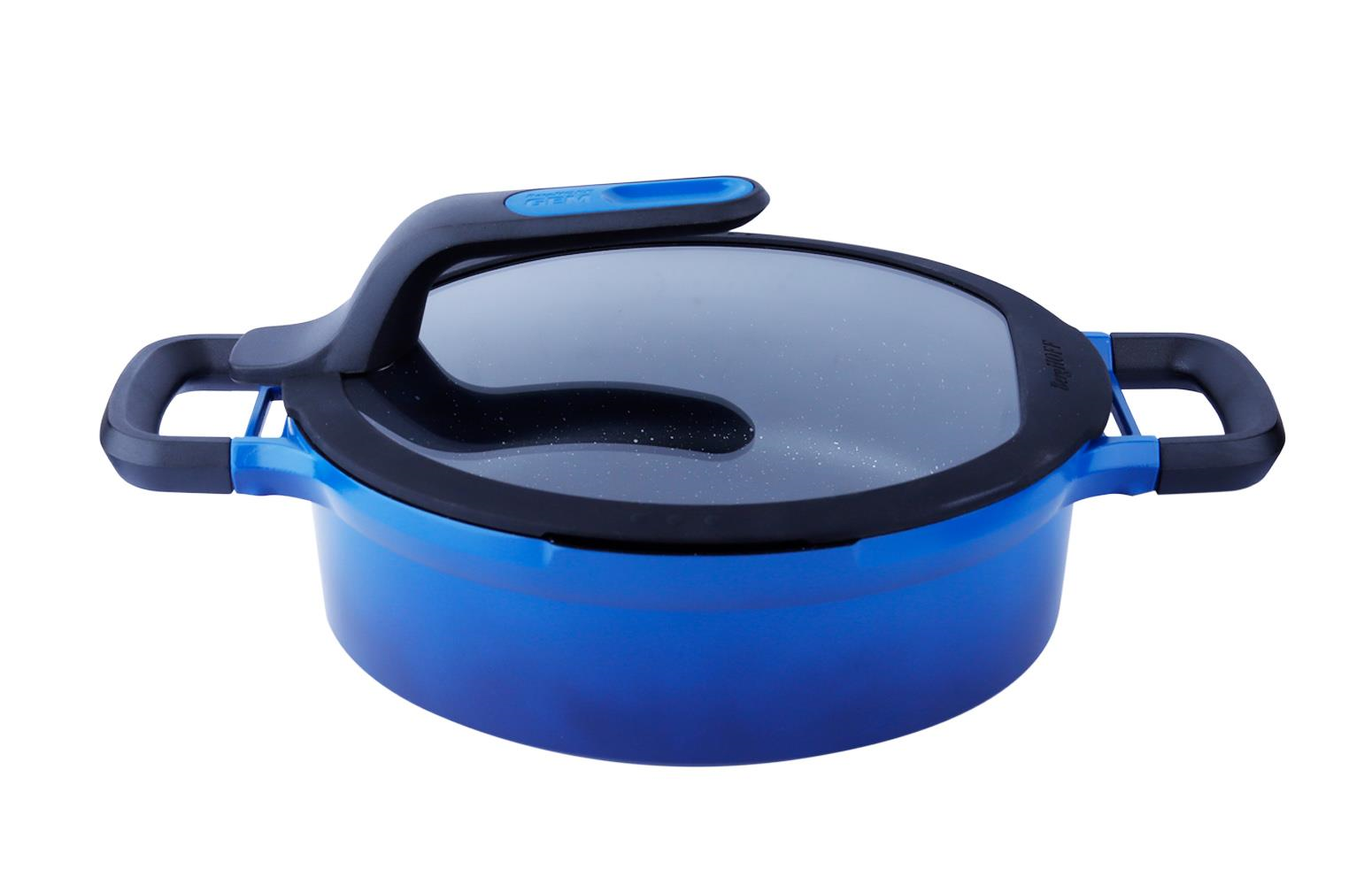 Berghoff Gem Stay Cool Pilav Tenceresi Mavi 28 Cm - 8501332