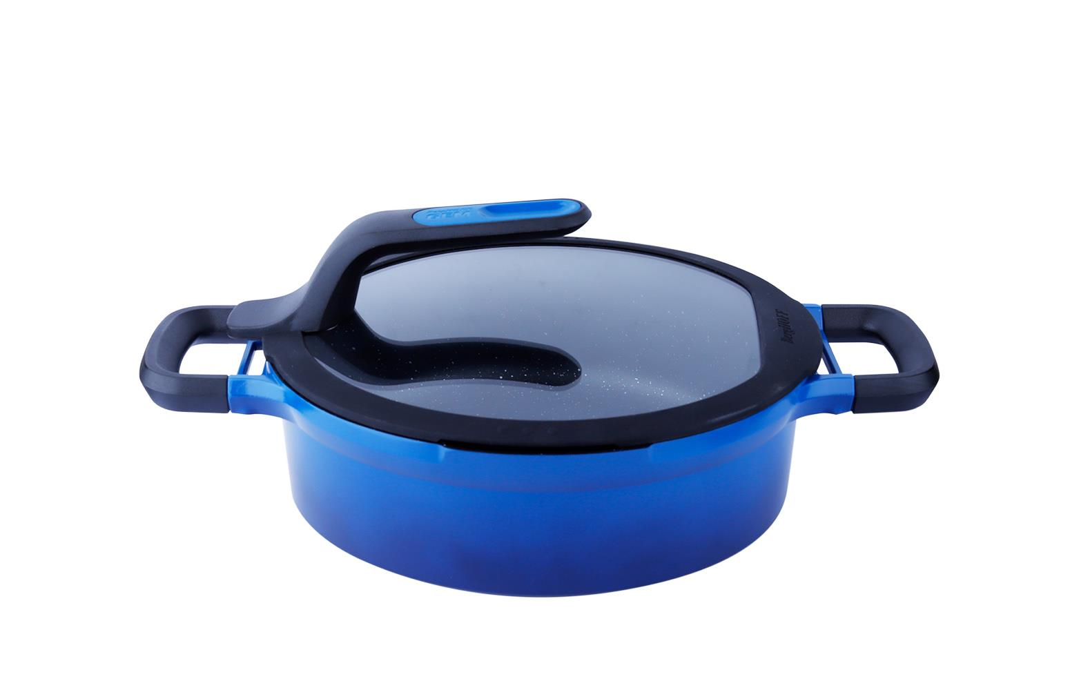 Berghoff Gem Stay Cool Pilav Tenceresi Mavi 24 Cm - 8501331