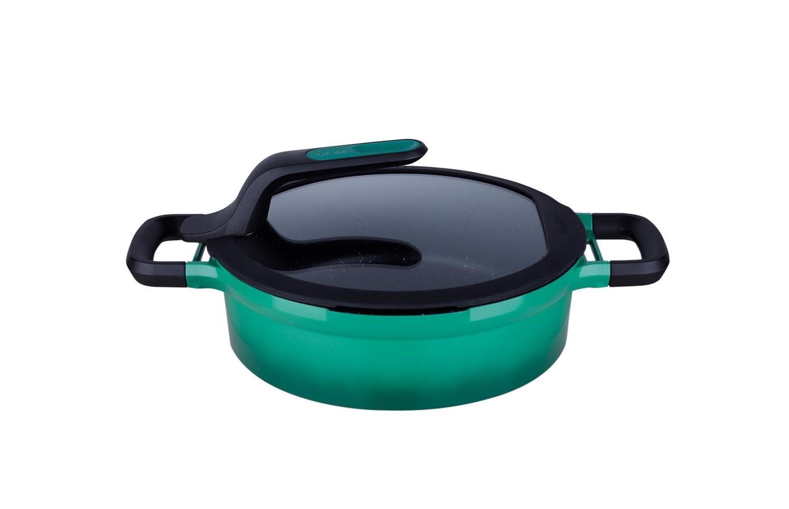 Berghoff Gem Stay Cool Pilav Tenceresi Açık Yeşil 24cm