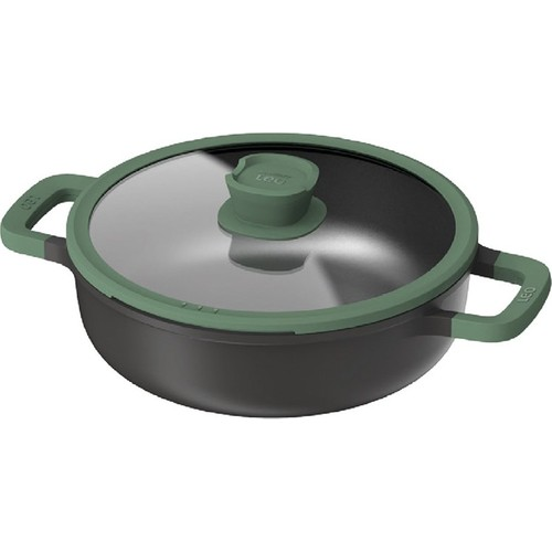 BERGHOFF LEO 28 CM DOKUM TENCERE YESIL