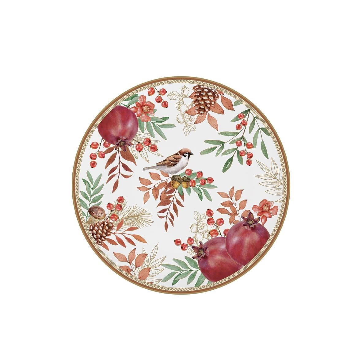 Easy Life Autumn Symphony Porselen Pasta Tabağı Ø 19 cm