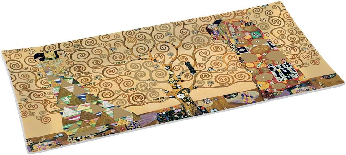 Easy Life MasterPiece Desenli Cam Tepsi 36x17 cm The Tree of Life