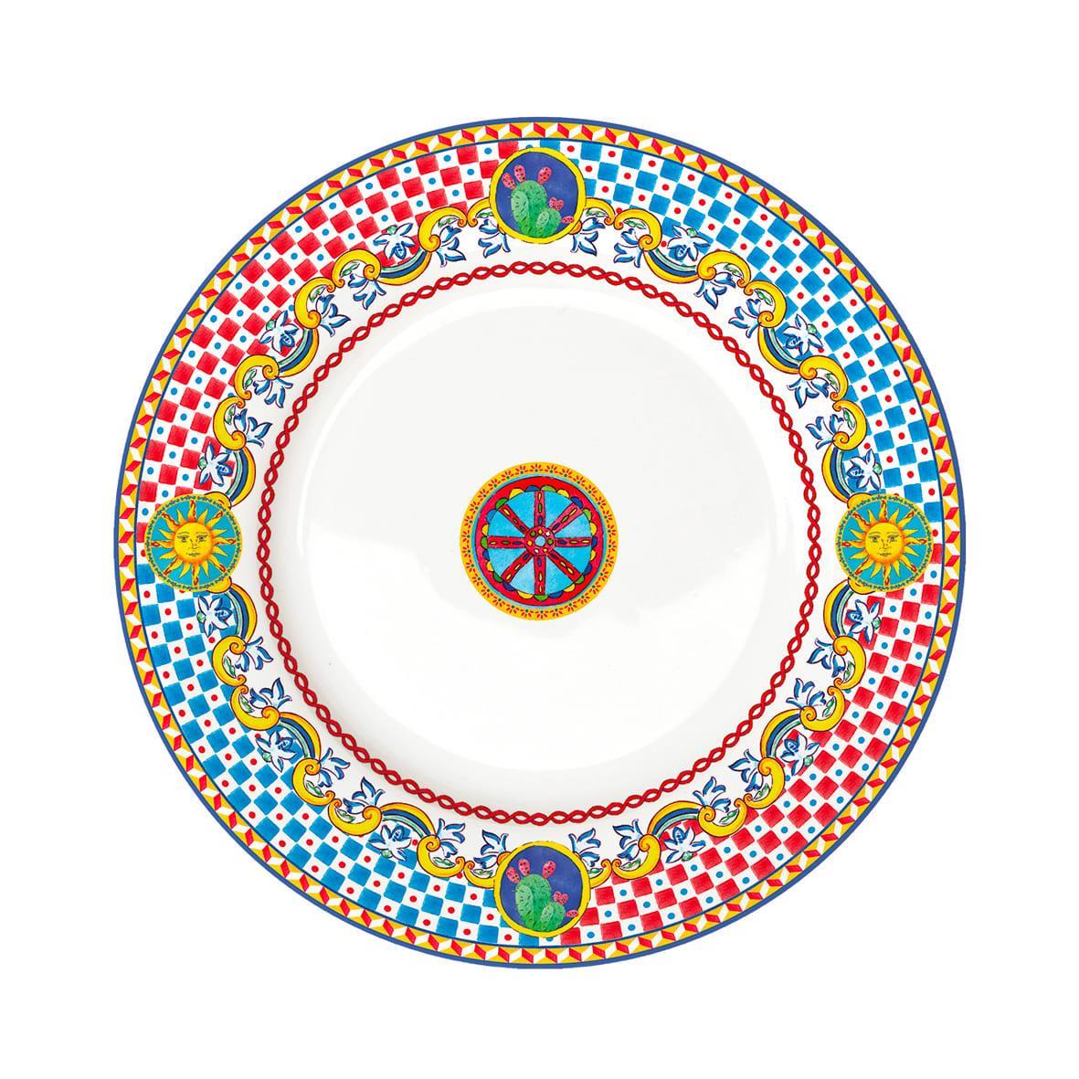 Easy Life Sicily Porselen Servis Tabağı Ø 26,5 cm