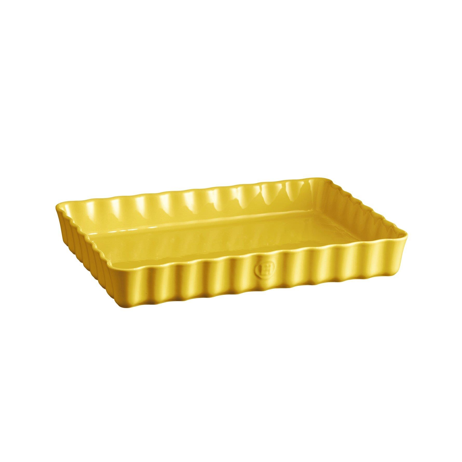 Eh Tart-Börek Fırın Kabı 33 X 24 Cm Mat Sarı/Provence Yellow -906038 - EH906038