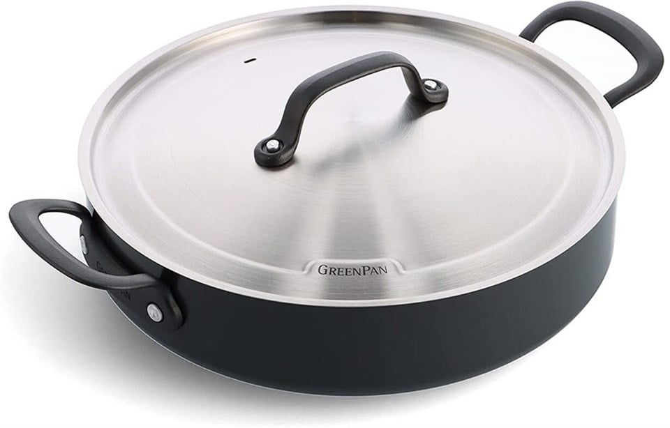 GreenPan Craft 30 Cm Basık Tencere 4,9 Lt