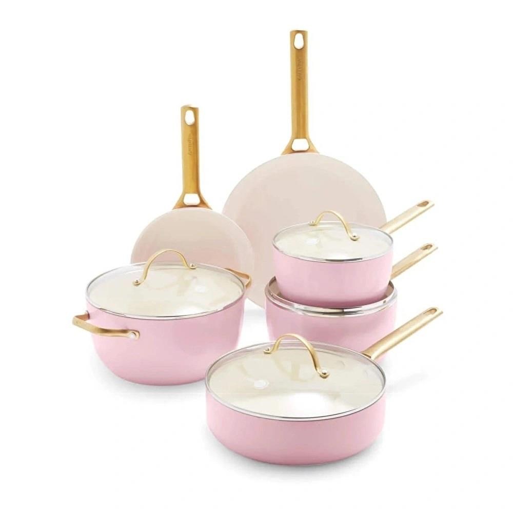 GreenPan Padova Pembe 10 Parça Tencere Seti