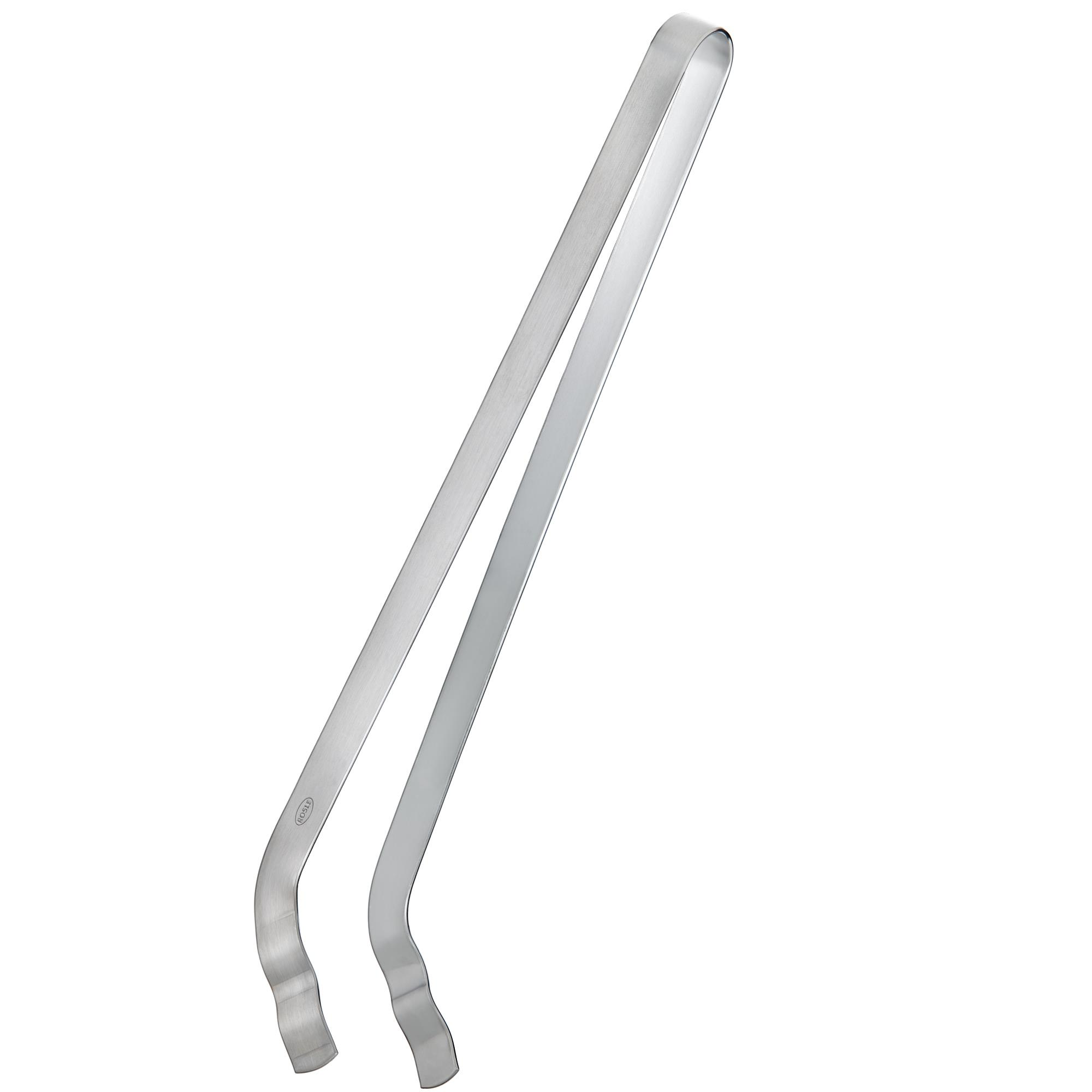 Izgara Maşası Kavisli Paslanmaz Çelik 35,5 cm - 12374