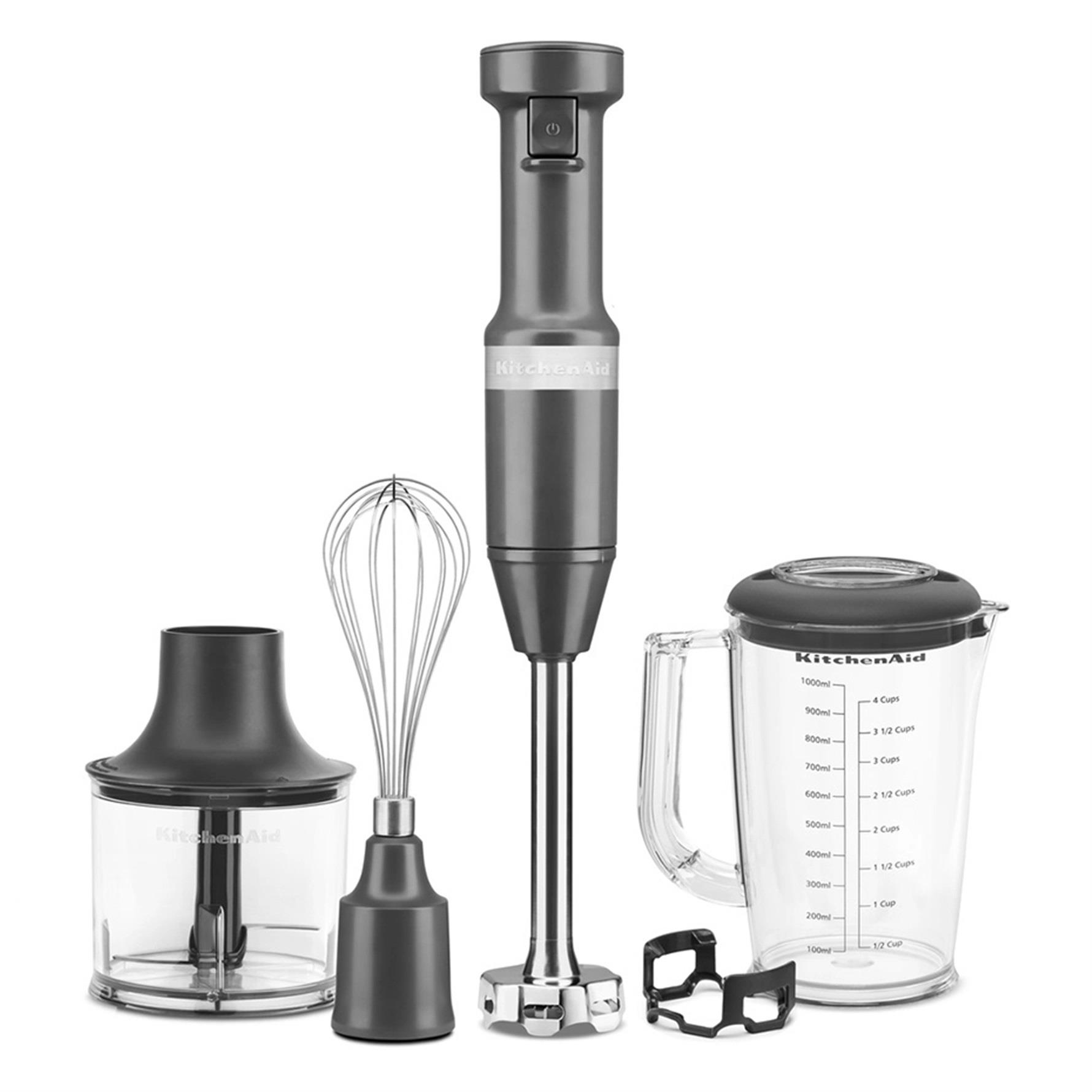 Kitchenaid Aksesuarlı El Blenderi 5Khbv83Edg Charcoal Grey