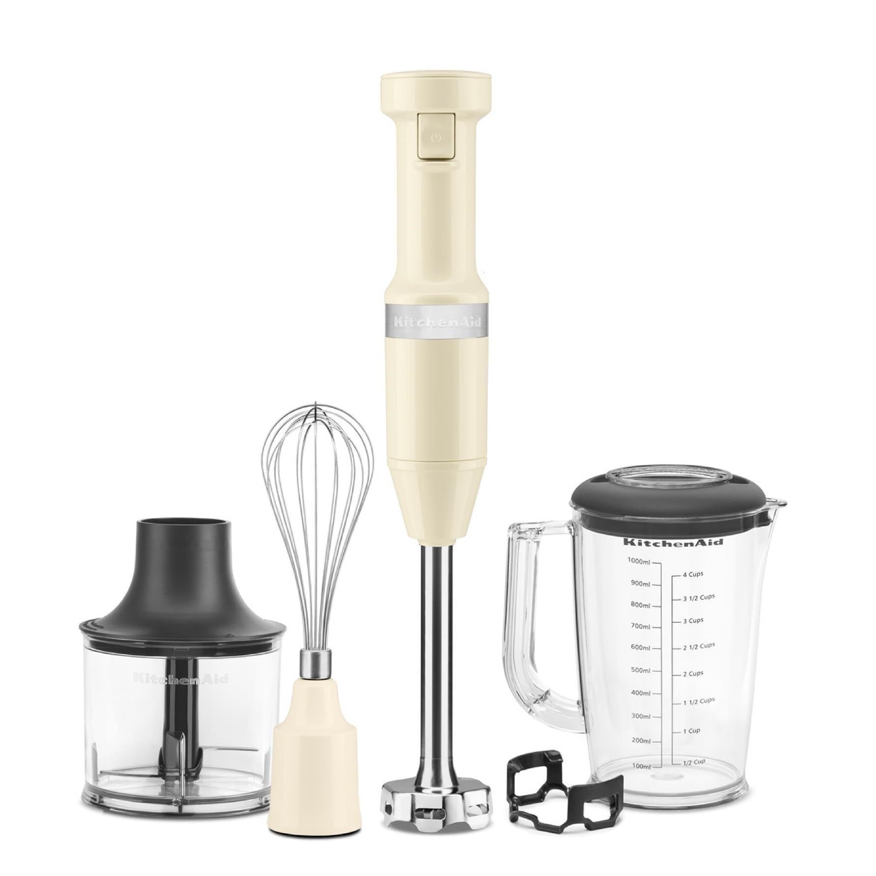 Kitchenaid Aksesuarlı El Blenderi 5KHBV83EAC -Almond Cream