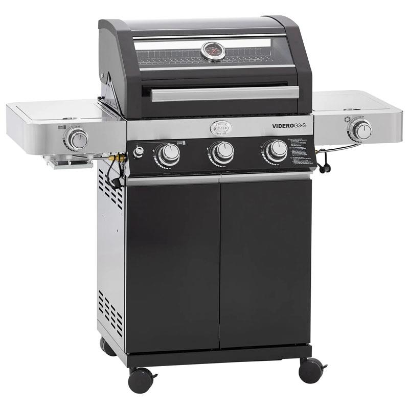 RÖSLE VİDERO G3-S VARİO GAZLI BARBEKÜ İSTASYONU SİYAH