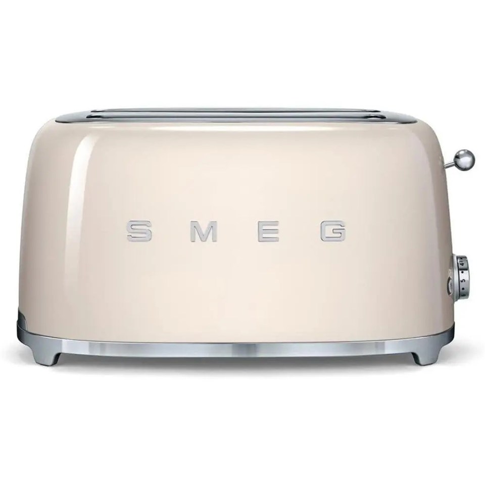 Smeg 2 Li Ekmek Kızartma Krem TSF01CREU