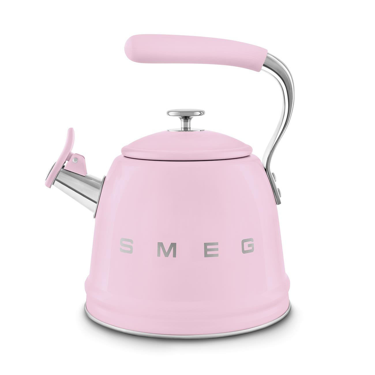 SMEG 50's Style CKLW2001PK Pembe Set Üstü Islıklı Kettle 2.3 Lt