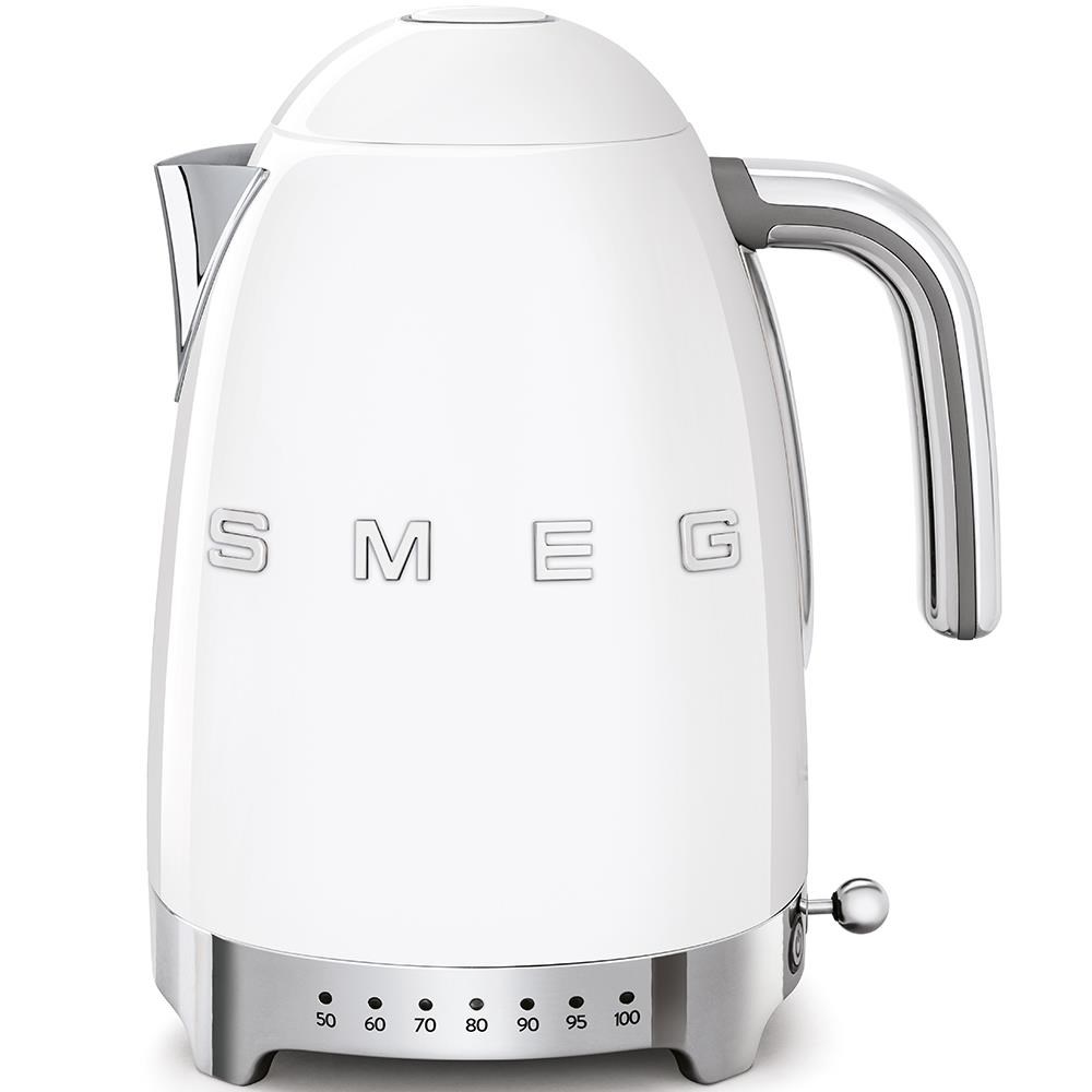 Smeg Beyaz Isı Ayarlı Kettle KLF04WHEU