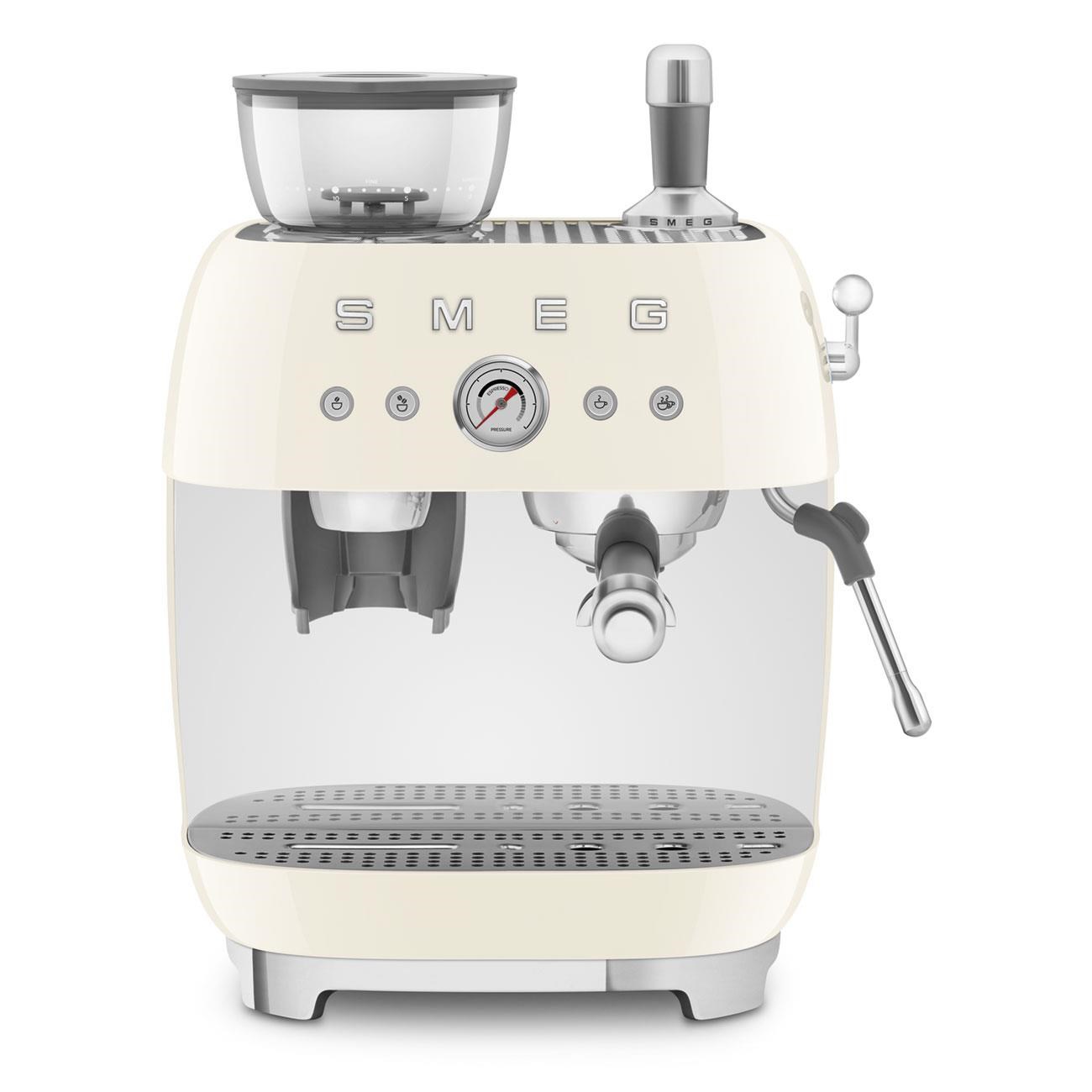 SMEG EGF03CREU MANUEL KAHVE ÖĞÜTÜCÜ ESPRESSO MAKİNASI KREM