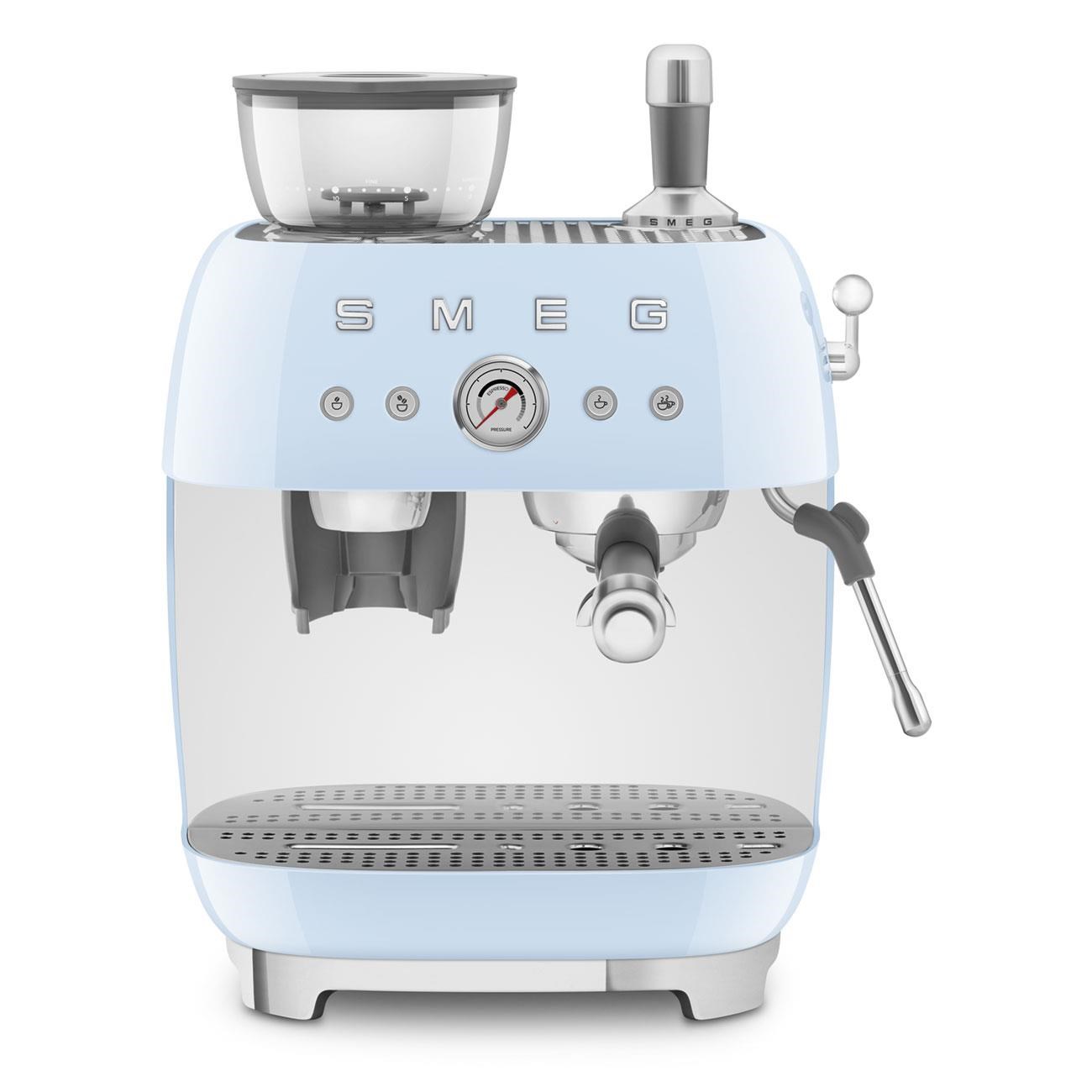 SMEG EGF03PBEU KAHVE ÖĞÜTÜCÜ ESPRESSO MAKİNASI PASTEL MAVİ