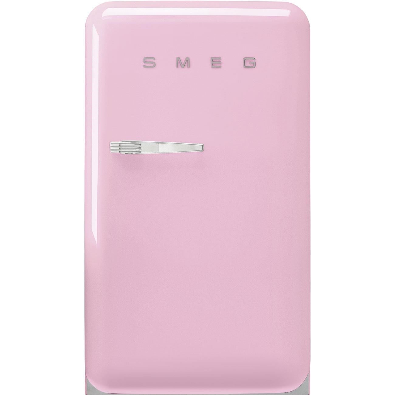 Smeg Fab10 Pembe Retro Mini Buzdolabı  Sağ Menteşe