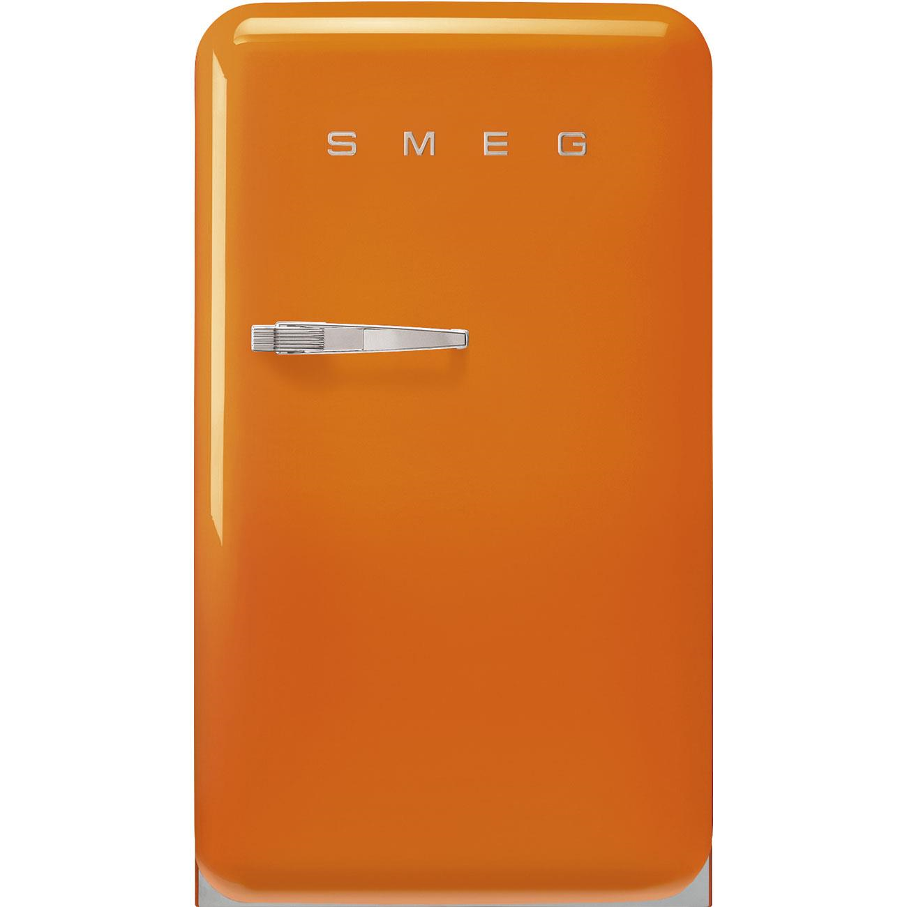 Smeg Fab10 Turuncu Retro Mini Buzdolabı Sağ Menteşe