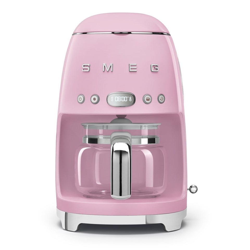 Smeg Pembe Filtre Kahve Makinesi DCF02PKEU