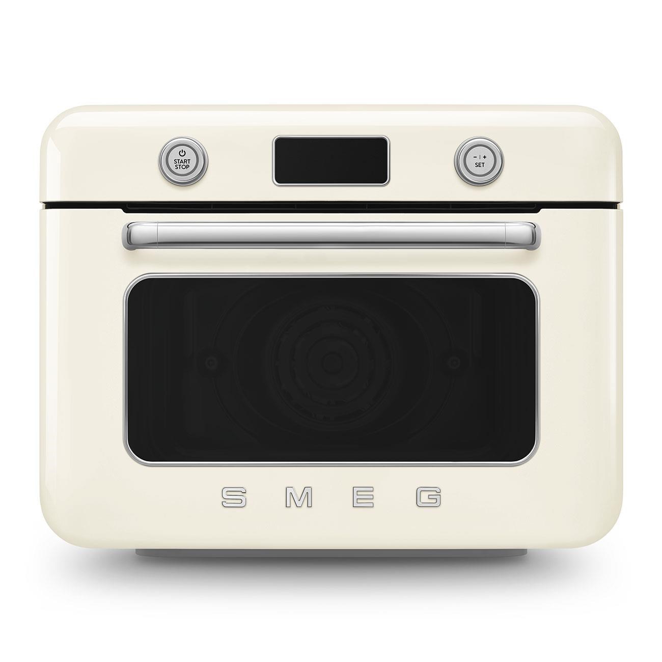 Smeg Retro Solo Kombi Buharlı Fırın Krem - COF01CREU