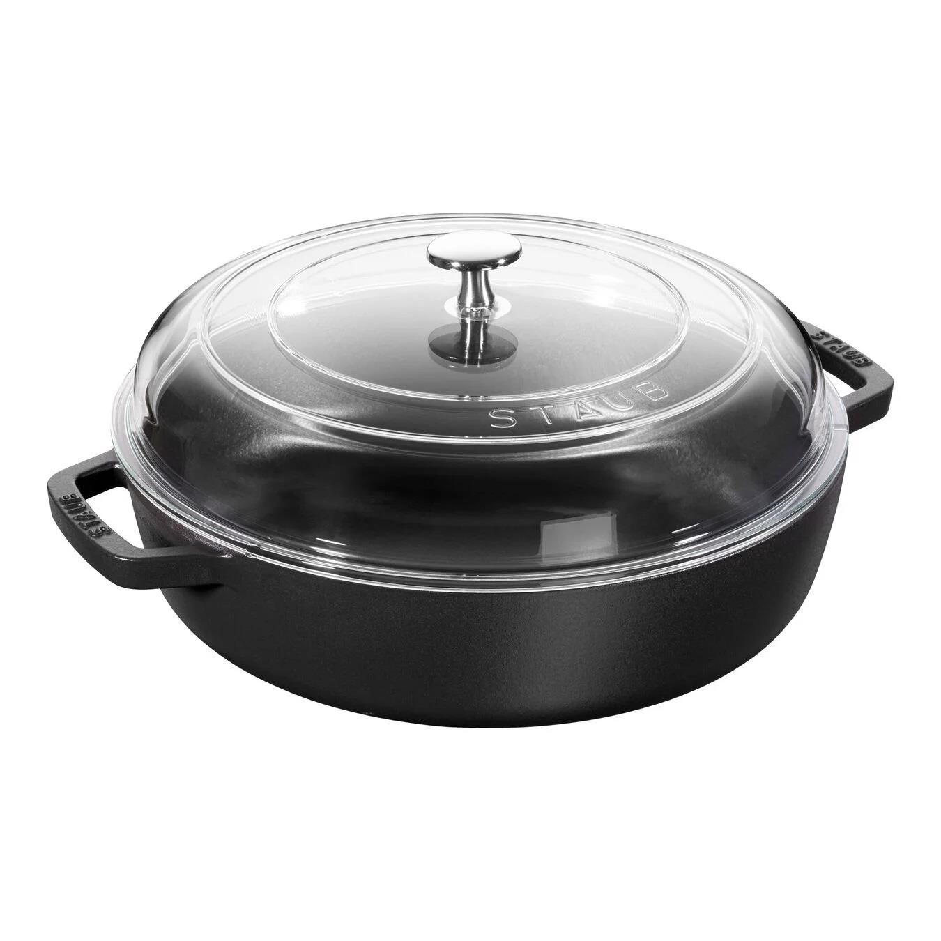 Staub Cam Kapaklı Döküm Sote Tenceresi - 405010360