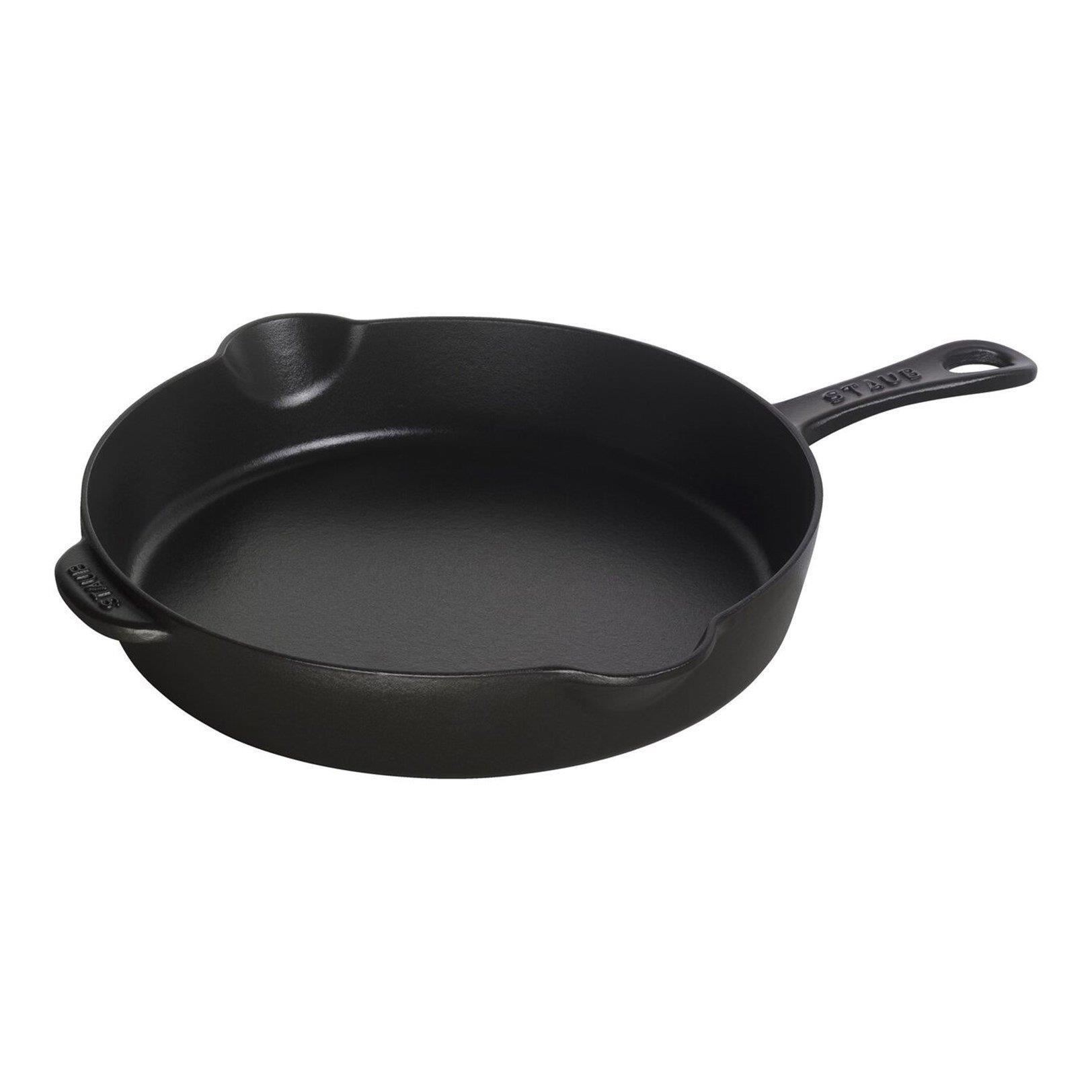 Staub, Kızartma Tavası, 28Cm, Siyah, Döküm Demir, Yuvarlak - 405065575
