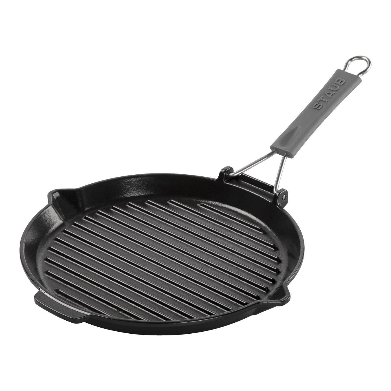 STAUB LA COCOTTE 28 CM SİYAH IZGARA TAVA DÖKÜM DEMİR - 405094260